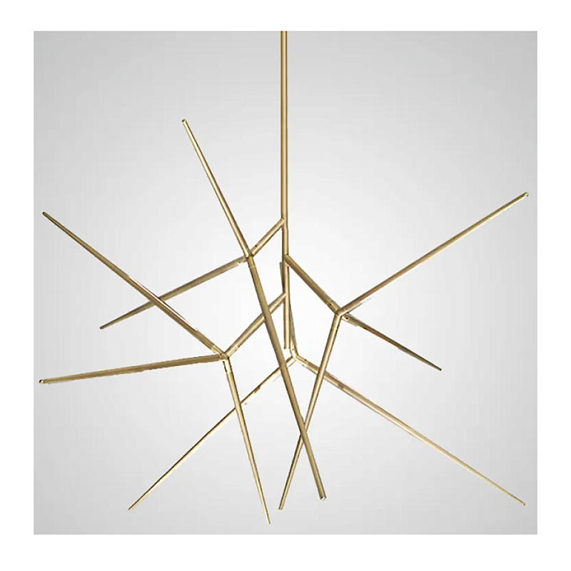 Люстра FLASK Gold Золотой в Красноярске | Loft Concept 