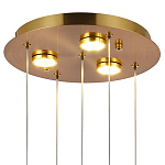 Потолочный светильник с пятью цветными плафонами Soar Colorful Lamp варинант исполнения - 2 | Loft Concept в Красноярске