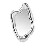 Зеркало в серебряной раме Liquid Iron варинант исполнения - 1 | Loft Concept в Красноярске