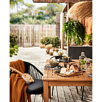 Кресло на ножках из массива акации Houle Chair варинант исполнения - 8 | Loft Concept в Красноярске