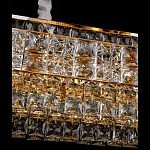 Люстра овальной формы хрустальная в неоклассическом стиле Majesty варинант исполнения - 3 | Loft Concept в Красноярске