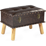 Пуф Leather Chest варинант исполнения - 1 | Loft Concept в Красноярске