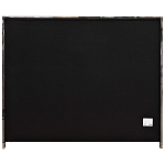 Кровать двуспальная серая с высоким мягким изголовьем Heart of the Bedroom варинант исполнения - 4 | Loft Concept в Красноярске