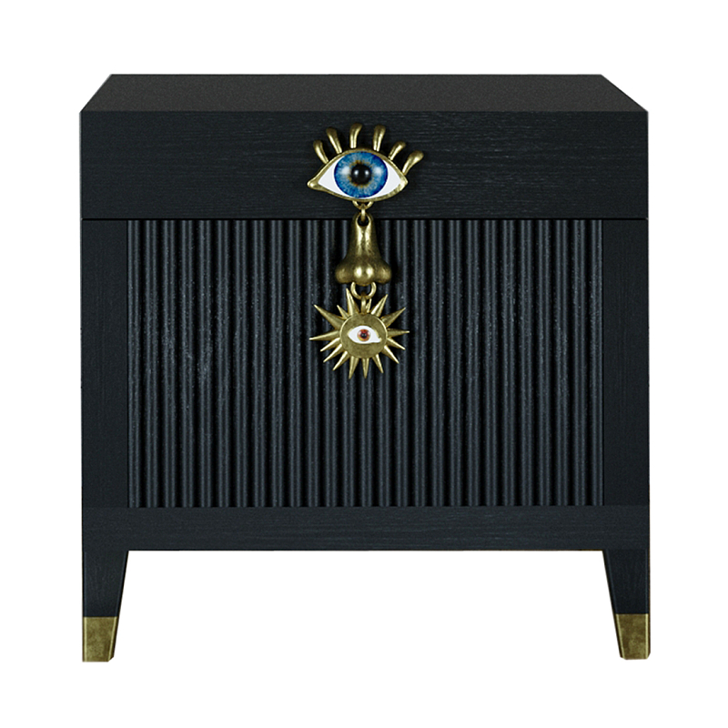 Сундук Eye Elsa Dreams Black Черный Золотой Сундук Eye Elsa Dreams Black Черный Золотой в Красноярске | Loft Concept