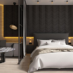 Гипсовая 3D панель с принтографией PE-08 варинант исполнения - 1 | Loft Concept в Красноярске