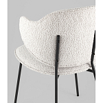 Стул Bellamy букле светло-серый варинант исполнения - 3 | Loft Concept в Красноярске