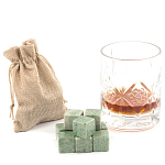 Камни для охлаждения виски из натурального камня жадеит Natural Stone Cube варинант исполнения - 5 | Loft Concept в Красноярске