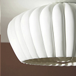 Потолочный светильник керамический Ceramic Embossed Lamp варинант исполнения - 3 | Loft Concept в Красноярске