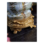 Ваза из фарфора с бронзовыми элементами Tropical Garden варинант исполнения - 9 | Loft Concept в Красноярске