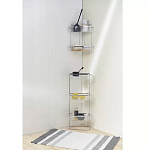 Полка напольная трехъярусная для ванной Bathroom Floor Shelf варинант исполнения - 5 | Loft Concept в Красноярске