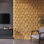 Гипсовая 3D панель с принтографией PM-49 варинант исполнения - 1 | Loft Concept в Красноярске