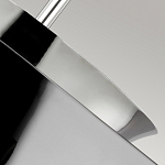 Подвесной светильник с широким многоярусным металлическим плафоном цвета никель в современном стиле Feiss варинант исполнения - 3 | Loft Concept в Красноярске