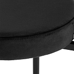 Табурет с мягким круглым сиденьем RIO Black варинант исполнения - 3 | Loft Concept в Красноярске