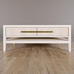 Кофейный стол Primo с двумя ящиками Светлый дуб варинант исполнения - 2 | Loft Concept в Красноярске