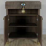 Комод Elsa Dreams Walnut Двухстворчатый  варинант исполнения - 5 | Loft Concept в Красноярске