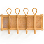 Настенная вешалка из ротанга Wila Wall Hanger M варинант исполнения - 2 | Loft Concept в Красноярске