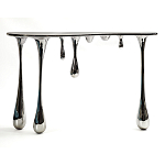 Дизайнерская Консоль Melting Silver Console Zhipeng Tan варинант исполнения - 1 | Loft Concept в Красноярске