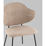 Стул Bellamy букле кофейный варинант исполнения - 2 | Loft Concept в Красноярске