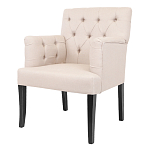 Кресло Addison Chic Armchair beige flax варинант исполнения - 3 | Loft Concept в Красноярске