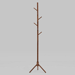 Напольная вешалка из массива бука Branches Hangers Dark варинант исполнения - 2 | Loft Concept в Красноярске