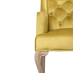 Кресло Mason Classical Armchair gold velour варинант исполнения - 4 | Loft Concept в Красноярске