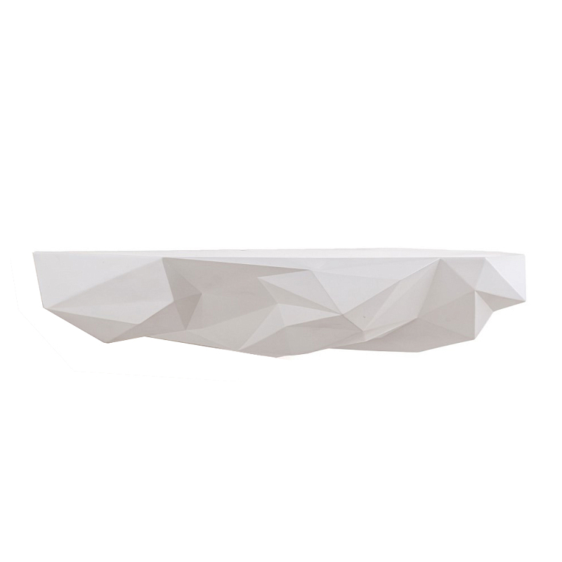 Полка Seletti Space Rock Big C Белый Полка Seletti Space Rock Big C Белый в Красноярске | Loft Concept