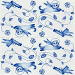 Плитка с узором Пистолеты варинант исполнения - 2 | Loft Concept в Красноярске