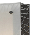 Бра прямоугольное с матовым рассеивателем Solar Glare Research варинант исполнения - 1 | Loft Concept в Красноярске