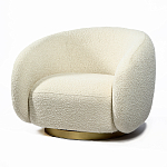 Кресло Bear Белое букле варинант исполнения - 1 | Loft Concept в Красноярске