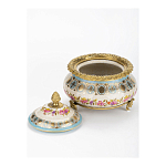 Шкатулка фарфоровая с цветочной росписью Eden Garden варинант исполнения - 3 | Loft Concept в Красноярске