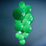 Люстра Grape Balls Зеленое стекло  варинант исполнения - 1 | Loft Concept в Красноярске