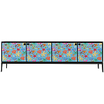Stiletto Sideboard Blue nautical print варинант исполнения - 2 | Loft Concept в Красноярске