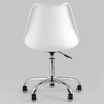 Офисный стул на металлическом основании EGGERY White варинант исполнения - 5 | Loft Concept в Красноярске