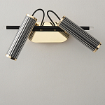 Бра с двумя цилиндрическими плафонами на магнитном креплении Bronze Concert варинант исполнения - 3 | Loft Concept в Красноярске