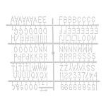 Доска для заметок Upcoming Events варинант исполнения - 3 | Loft Concept в Красноярске