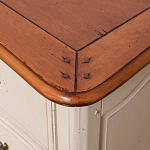 ТВ-тумба из массива дерева в стиле прованс Montmartre Provence TV Stand варинант исполнения - 5 | Loft Concept в Красноярске