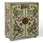 Комод в стиле шинузари с росписью Chinese Eastern Dragon варинант исполнения - 4 | Loft Concept в Красноярске