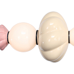 Подвесной светильник фигруный с керамическими элементами 18W LED Fragrant Light варинант исполнения - 4 | Loft Concept в Красноярске