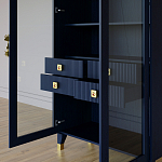 Дизайнерский шкаф витрина Elsa Dreams Blue с 4-мя ящиками варинант исполнения - 8 | Loft Concept в Красноярске