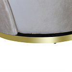 Кресло вращающееся велюровое кремовое Rotation варинант исполнения - 3 | Loft Concept в Красноярске