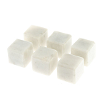 Камни для охлаждения виски из белого мрамора Natural Stone Cube варинант исполнения - 3 | Loft Concept в Красноярске