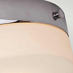 Потолочный светильник для ванных комнат с цилиндрическим плафоном из опалового стекла Elstead Lighting варинант исполнения - 2 | Loft Concept в Красноярске