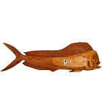 Статуэтка деревянная в виде рыбы Fish of the World варинант исполнения - 3 | Loft Concept в Красноярске