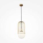 Подвесной светильник Cage Ball Pendant варинант исполнения - 1 | Loft Concept в Красноярске