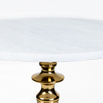 Кофейный стол с подстольем в виде балясины Balussy варинант исполнения - 3 | Loft Concept в Красноярске