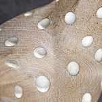 Статуэтка курица с текстурной поверхностью бежевого цвета Rustic Chicken варинант исполнения - 2 | Loft Concept в Красноярске