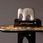 Консоль с овальной столешницей со светодиодной подсветкой Ruby варинант исполнения - 3 | Loft Concept в Красноярске