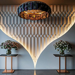 Гипсовая 3D Панель CRYSTAL SYMPHONY A варинант исполнения - 1 | Loft Concept в Красноярске