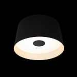 Потолочный светильник с цилиндрическим черным металлическим абажуром 20 Urban Dome варинант исполнения - 2 | Loft Concept в Красноярске