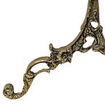 Стол бронзовый круглый с мраморной столешницей Coffee De Bronze варинант исполнения - 2 | Loft Concept в Красноярске